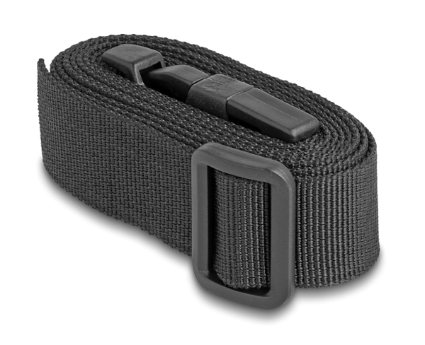 DELOCK ιμάντας βαλίτσας αποσκευών 19109, ρυθμιζόμενος, 1.5m, μαύρος 2τμχ - Image 3