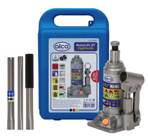 ALCA υδραυλικός γρύλος μπουκάλας 431020, έως 2 τόνοι, 31cm