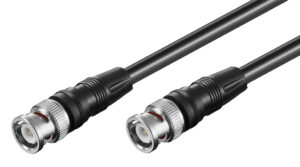 GOOBAY καλώδιο BNC 50272, RG58, 50 ohm, 1m, μαύρο