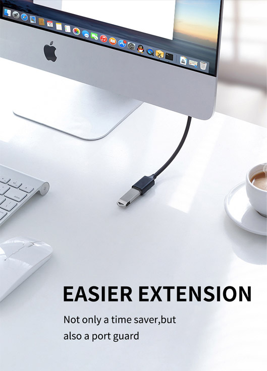 CABLETIME καλώδιο προέκτασης USB CT-AMAFN, 5Gbps, 2m, μαύρο - Image 3