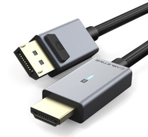 CABLETIME καλώδιο DisplayPort σε HDMI CT-P02G4K, 4K, 1.8m, μαύρο
