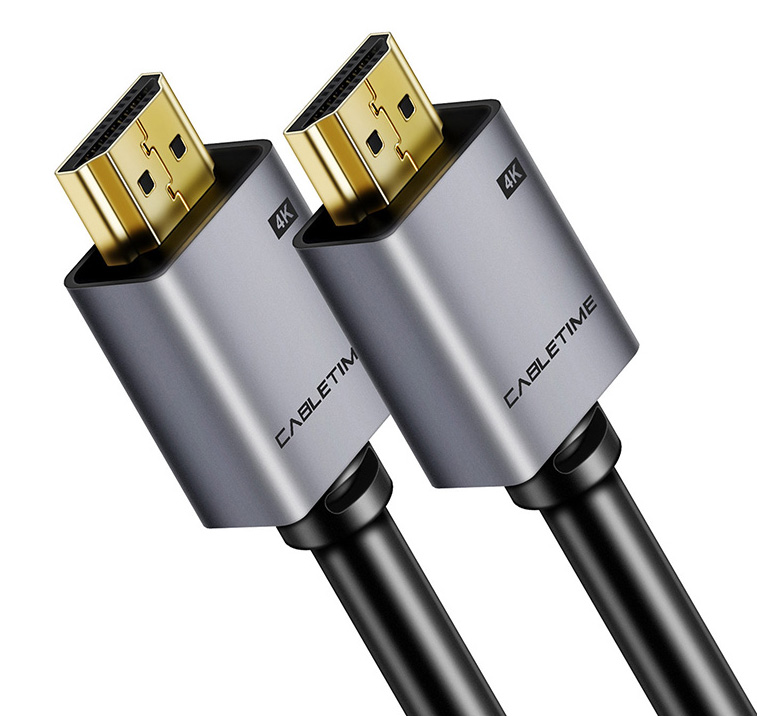 CABLETIME καλώδιο HDMI 2.0 CT-PHE2G, 4K/60Hz, 2m, μαύρο