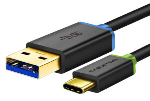 CABLETIME καλώδιο USB-C σε USB CT-C160-U33-CMAMG, 3A, 5Gbps, 3m, μαύρο