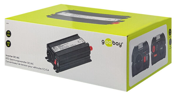 GOOBAY inverter αυτοκινήτου 52767, 12V σε 230V, 300W - Image 5