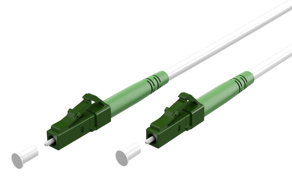 GOOBAY καλώδιο οπτικής ίνας LC-APC 59588, Singlemode OS2, 10m, λευκό