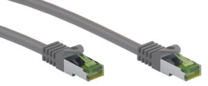 GOOBAY καλώδιο δικτύου 61120, CAT 8.1 S/FTP, copper, LSZH, 10m, γκρι