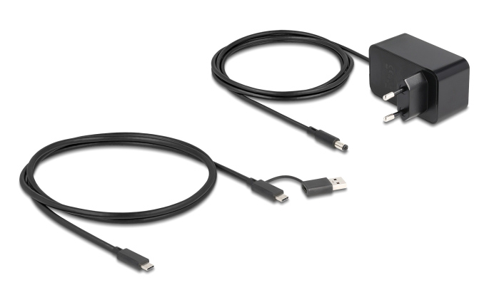 DELOCK USB hub 64326 με διακόπτες, 7x θυρών, 10Gbps, USB/USB-C σύνδεση, μαύρο - Image 4
