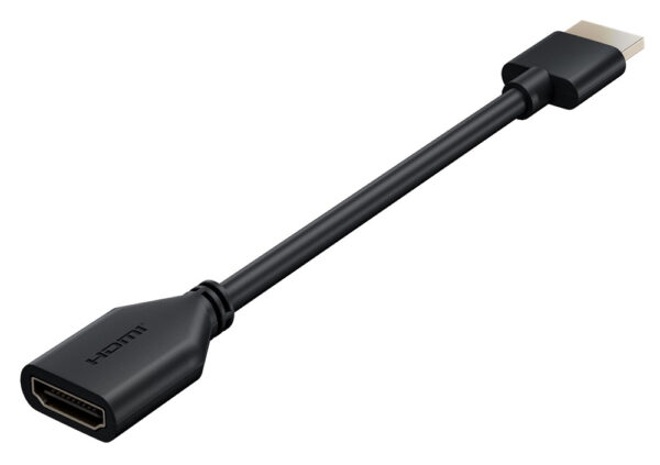 GOOBAY αντάπτορας HDMI 64824, εύκαμπτος, 4K/60Hz, 18Gbps, μαύρος - Image 3