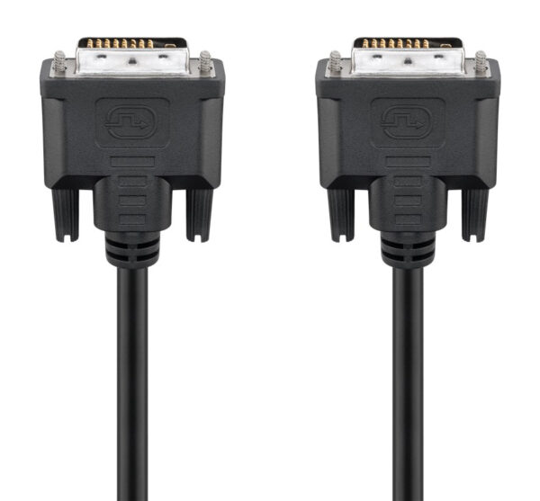 GOOBAY καλώδιο DVI-D 24+1 68084, 30AWG, Full HD, 5m, μαύρο