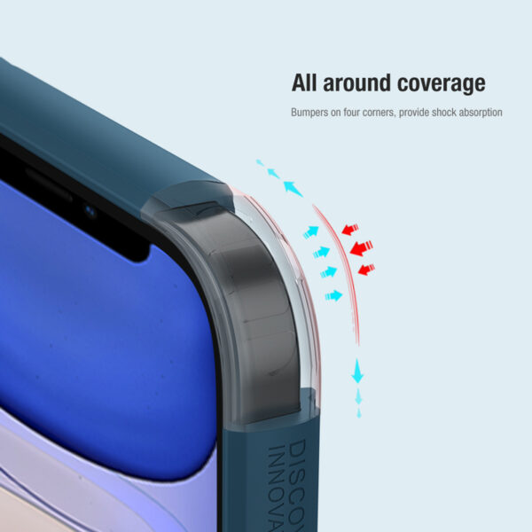 NILLKIN θήκη Super Frosted Shield Pro για Apple iPhone 14 Plus, μαύρη - Image 3