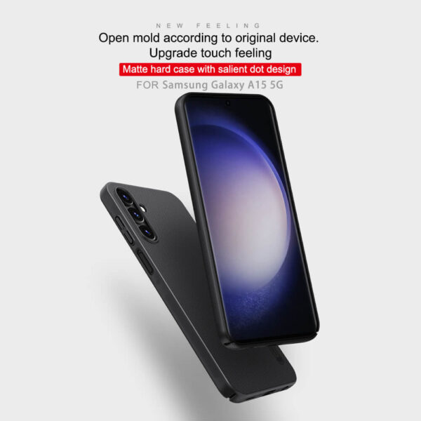 NILLKIN θήκη Super Frosted Shield για Samsung Galaxy A15 5G, μπλε - Image 2