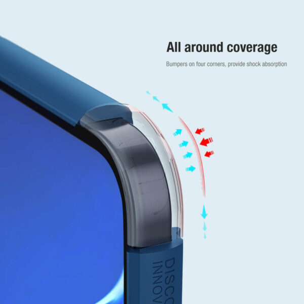 NILLKIN θήκη Super Frosted Shield Pro για Xiaomi 14, μπλε - Image 3