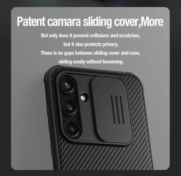 NILLKIN θήκη CamShield Pro για Samsung Galaxy A35, μπλε - Image 2