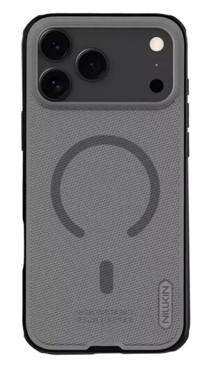 NILLKIN θήκη Super Frosted Shield Pro Magnetic για Apple iPhone 17 Pro, διάφανη/μαύρη