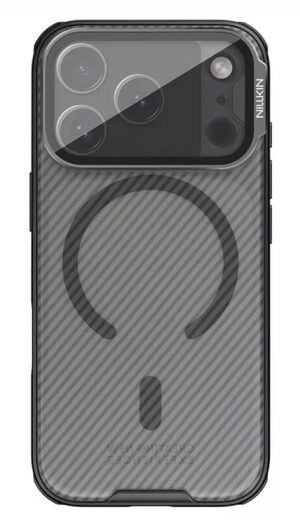 NILLKIN θήκη CamShield Prop Magnetic για Apple iPhone 17 Pro, διάφανη/μαύρη