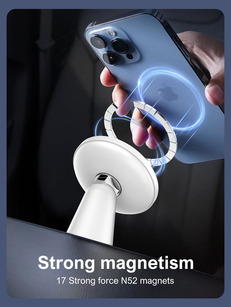 LDNIO ασύρματος φορτιστής WL01 με LED φωτισμό, 3 σε 1, 15W, λευκός - Image 5