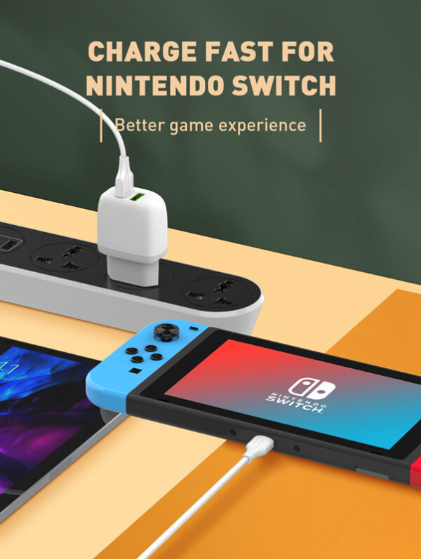 LDNIO καλώδιο USB-C σε USB-C LC122C, 65W PD, 2m, λευκό - Image 3