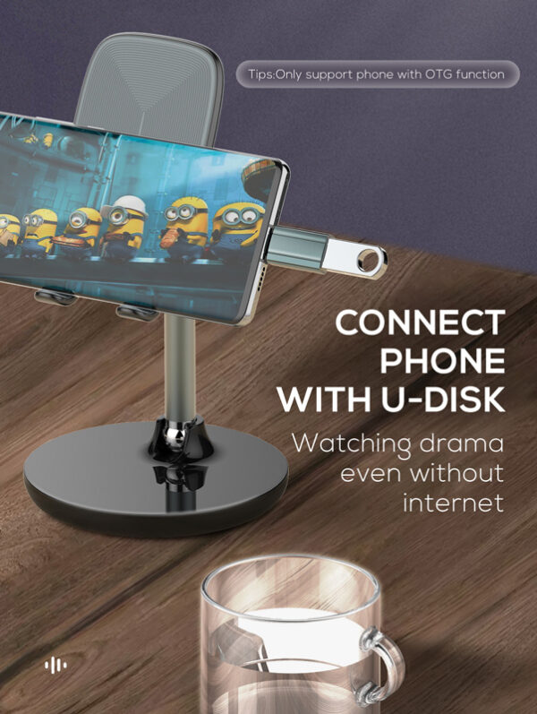 LDNIO αντάπτορας USB-C σε USB LC140, αρσενικό σε θηλυκό, γκρι - Image 3