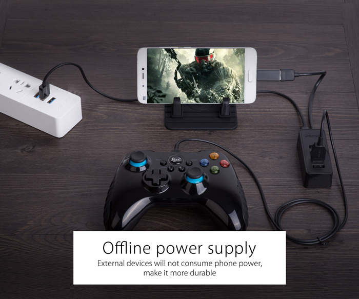 ORICO USB hub W5P-U3, 4x θυρών, USB 3.0, 5Gbps, USB σύνδεση, 1m καλώδιο, μαύρο - Image 3