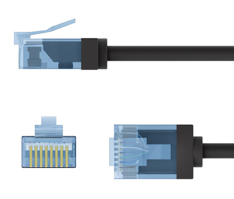 GOOBAY καλώδιο δικτύου 74239, CAT 6A U/UTP, slim, copper, 500MHz, 5m, μαύρο - Image 7