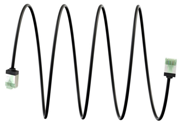 GOOBAY καλώδιο δικτύου 74350, CAT 8.1 U/FTP, slim, copper, 2000MHz, 0.15m, μαύρο - Image 8