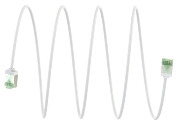 GOOBAY καλώδιο δικτύου 74359, CAT 8.1 U/FTP, slim, copper, 40Gbps, 0.50m, λευκό - Image 8