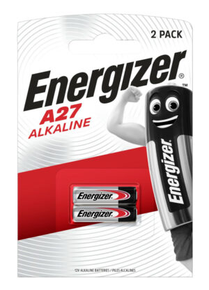 ENERGIZER αλκαλικές μπαταρίες A27, 12V, 2τμχ
