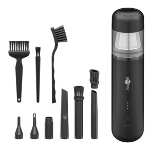 GOOBAY 2 σε 1 σκουπάκι χειρός & air duster 77829, 120W, 6000mAh, μαύρο