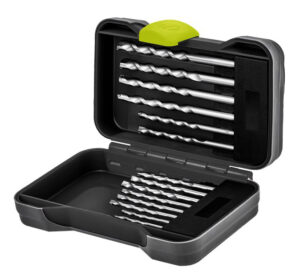 GOOBAY σετ τρυπάνια 77849 για τοίχο, χάλυβας άνθρακα/YG8, 3–10mm, κυλινδρικό, 15τμχ