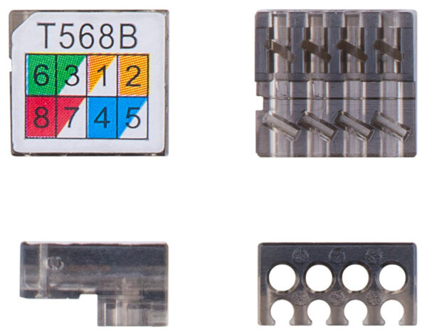 GOOBAY σύνδεσμος καλωδίων CAT 6 79577, STP, toolfree - Image 3
