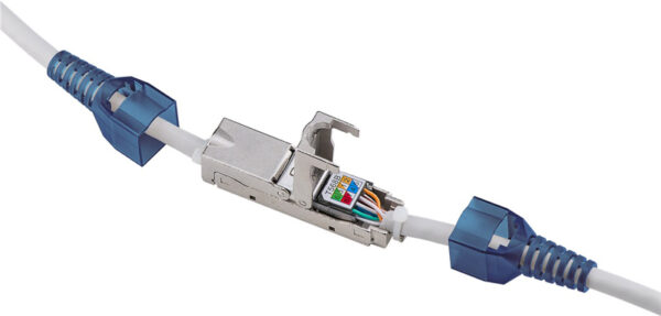 GOOBAY σύνδεσμος καλωδίων CAT 6A 79579, STP, toolfree - Image 2