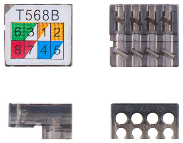 GOOBAY σύνδεσμος καλωδίων CAT 6A 79579, STP, toolfree - Image 3
