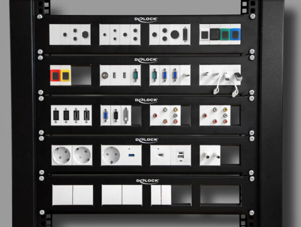 DELOCK module διακόπτης Easy 45 81362, μονός, 1-pole, 2-way, λευκός - Image 3