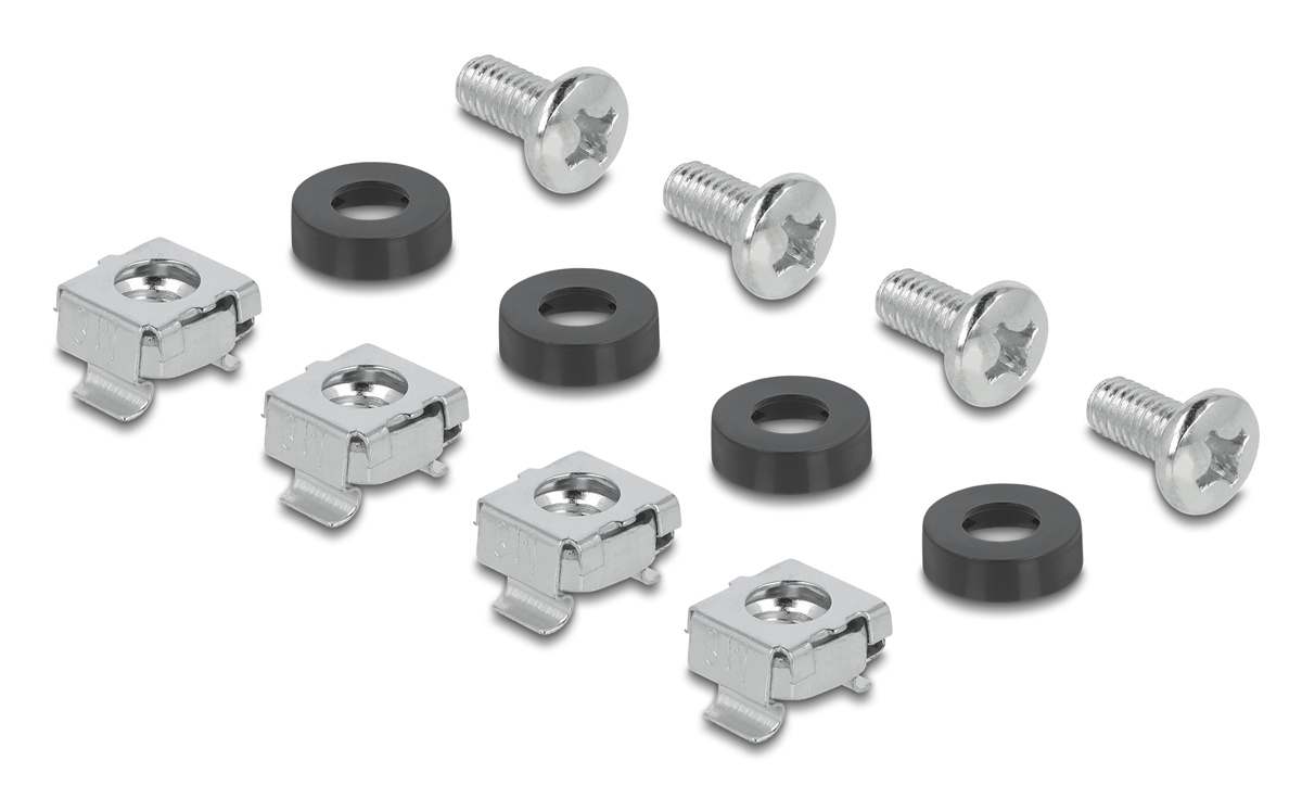 DELOCK cable management 81559 για rack 19"/2U, μεταλλικό, μαύρο - Image 4