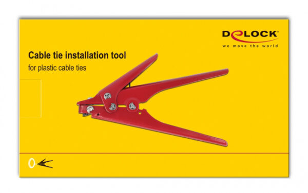 DELOCK πένσα δεματικών καλωδίων 86773, έως 9.5 x 2.3mm, μεταλλική - Image 4