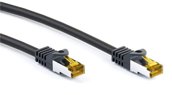 GOOBAY καλώδιο δικτύου 91617, CAT 7 S/FTP, 500 MHz, CU, 3m, μαύρο - Image 2