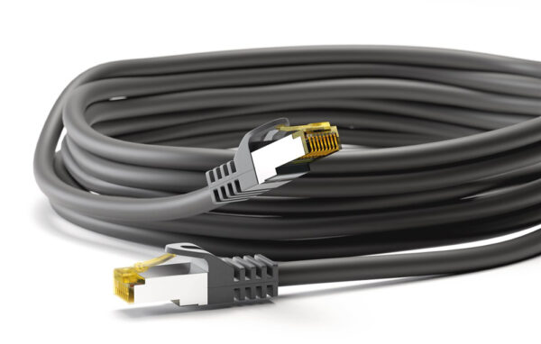 GOOBAY καλώδιο δικτύου 91617, CAT 7 S/FTP, 500 MHz, CU, 3m, μαύρο - Image 3