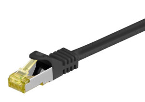 GOOBAY καλώδιο δικτύου 91617, CAT 7 S/FTP, 500 MHz, CU, 3m, μαύρο