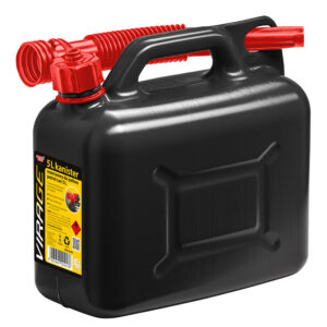 MOJE AUTO δοχείο καυσίμων 94-064 με σπιράλ, πλαστικό, 5lt, μαύρο