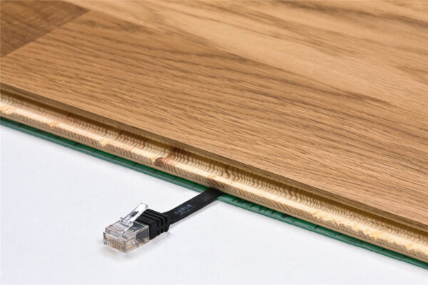 GOOBAY καλώδιο δικτύου 95385, CAT6 U/UTP, flat, copper, 20m, μαύρο - Image 2