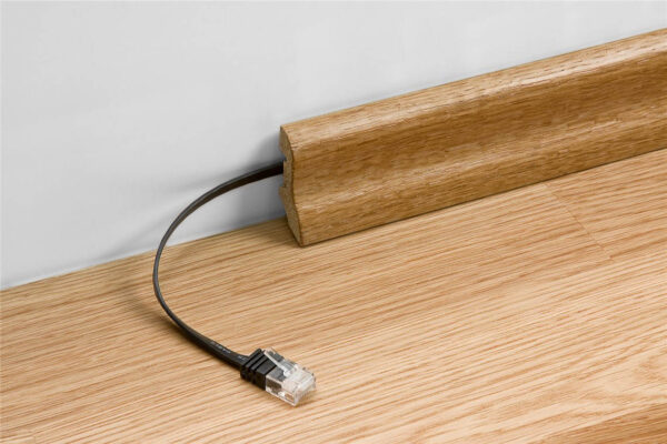 GOOBAY καλώδιο δικτύου 95385, CAT6 U/UTP, flat, copper, 20m, μαύρο - Image 4