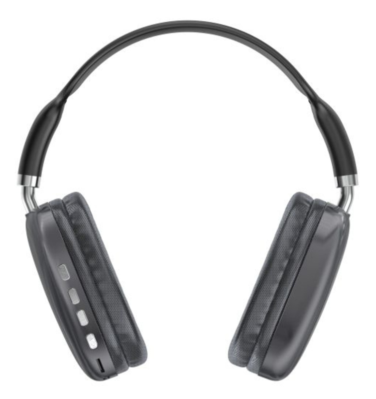 CELEBRAT headphones A35, ασύρματα & ενσύρματα, micro SD, 40mm, 200mAh, μαύρα - Image 2