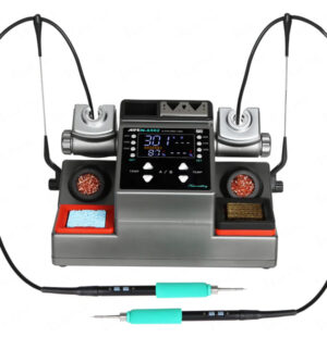 AIFEN ψηφιακός σταθμός συγκόλλησης A902, 2x κολλητήρια, 350W, 110-450 °C