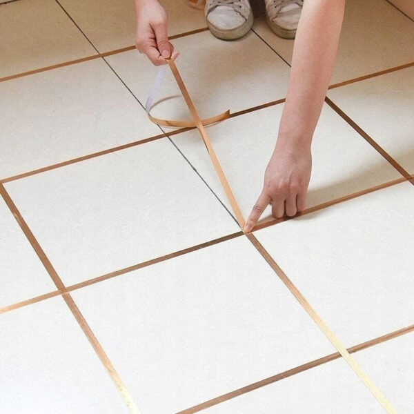 Αυτοκόλλητη ταινία διακόσμησης AG543H, 2cm x 50m, χρυσή - Image 2