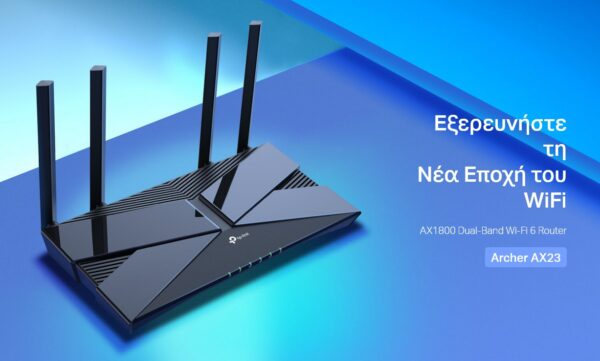 TP-LINK Router Archer AX23, WiFi 6, 1800Mbps AX1800, Dual Band, Ver. 1.0 - Image 3