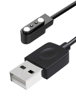 ZEBLAZE USB καλώδιο φόρτισης για smartwatch Ares 3 Plus, μαύρο