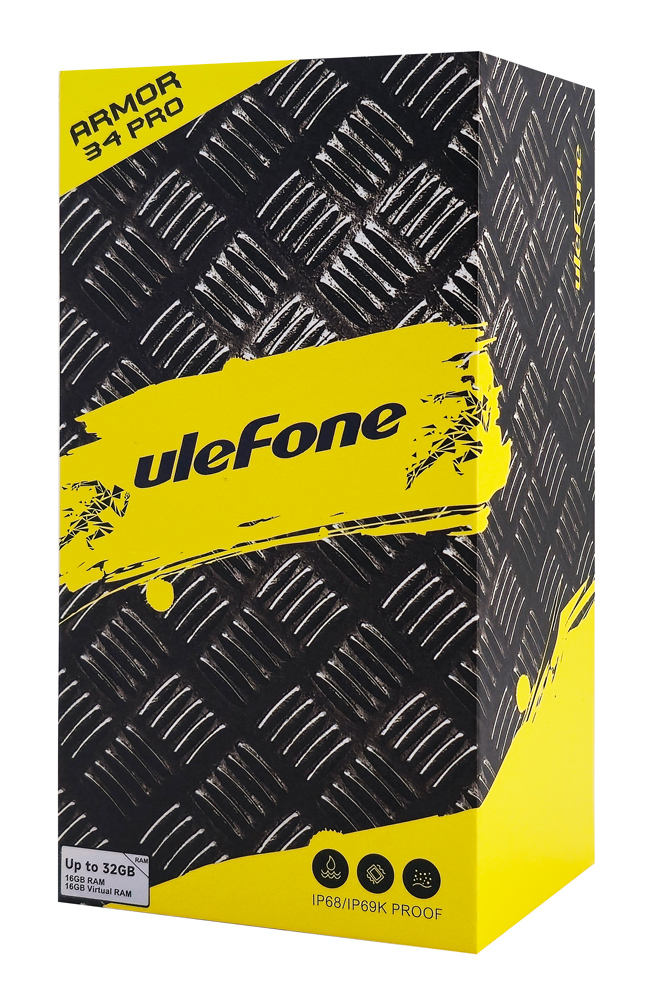 ULEFONE smartphone Armor 34 Pro με βιντεοπροβολέα, 6.95", 5G, 16/512GB, 25500mAh, IP68/IP69K/MIL-STD-810H, μαύρο - Image 6