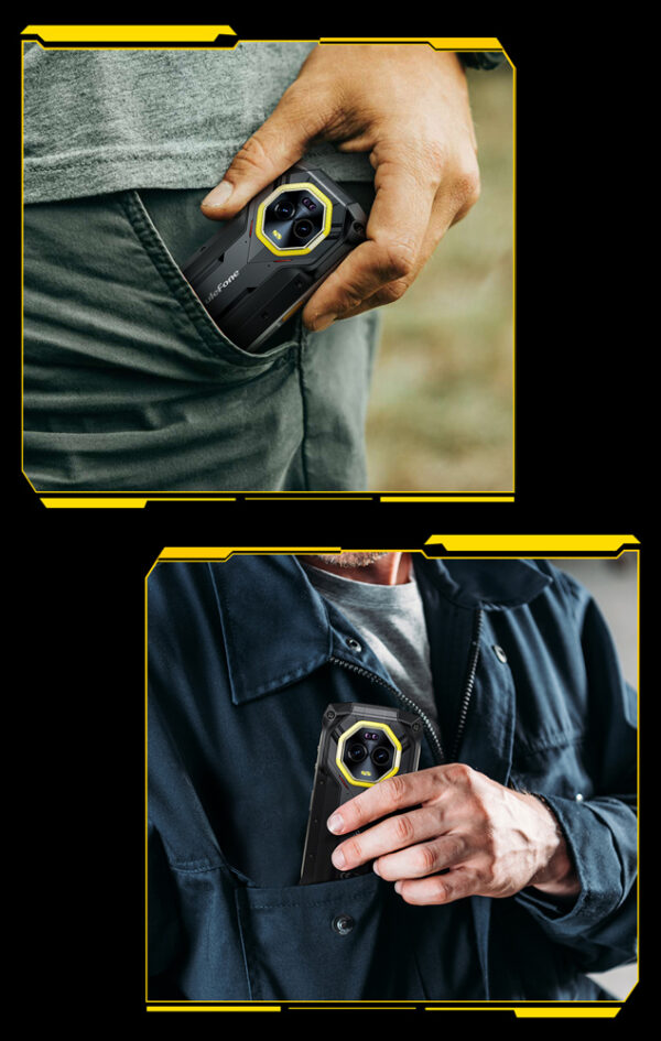 ULEFONE smartphone Armor Mini 20, 4.7", 8/256GB, 4G, 6200mAh, IP68/IP69K, μαύρο - Image 14