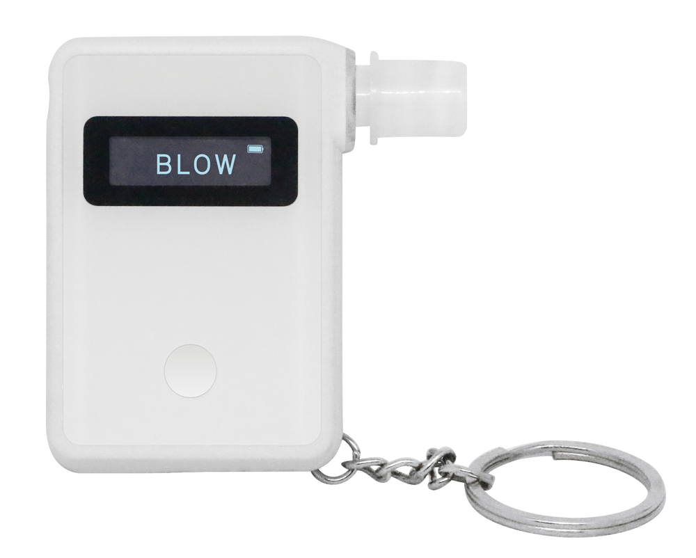 HANWEI ψηφιακός μετρητής αλκοόλ AT800 με μπρελόκ, 0~0.40% BAC, Bluetooth