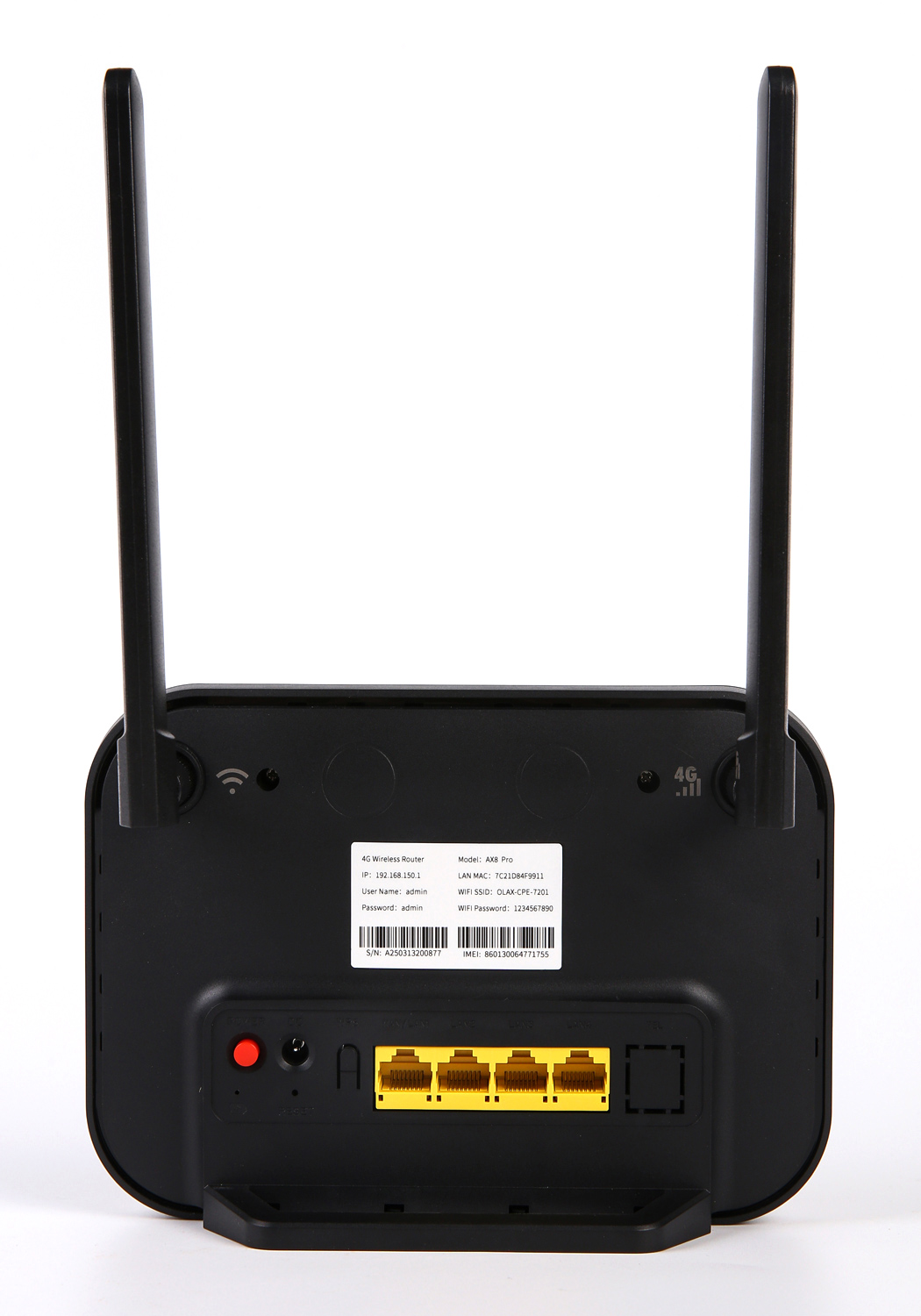 OLAX router AX8 Pro, 4G LTE, WiFi 300Mbps, 5000mAh - Image 2